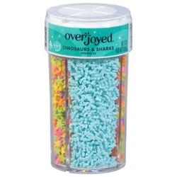 Overjoyed 4-In-1 Dinosaurs & Sharks Sprinkles - 4.6 Oz