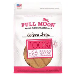 Full Moon Chicken Strips Dog Treats - 12 Oz