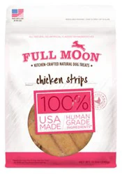 Full Moon Chicken Strips Dog Treats - 12 Oz