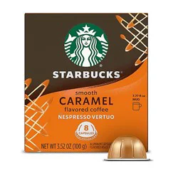 Starbucks Smooth Caramel Nespresso Vertuo - 8 Count