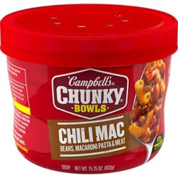 Campbell's Chunky Chili Mac Soup - 15.25 Oz
