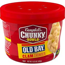 Campbell's Chunky Seasoned Clam Chowder - 15.25 Oz