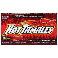 Hot Tamales Fierce Cinnamon Box - 4.25 Oz
