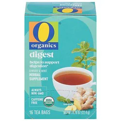O Organics Digest Herbal Tea - 16 Count