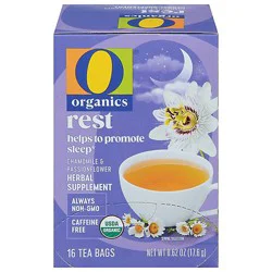 O Organics Rest Herbal Tea - 16 Count