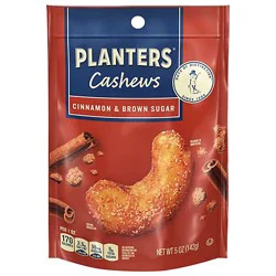 Planters Cinnamon Brown Sugar Cashew - 5 Oz