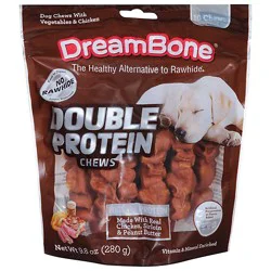 Dreambone Double Protein Kabob Peanut Butter And Sirloin - 10 Count
