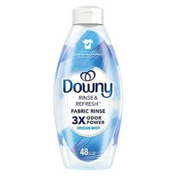 Downy Rinse & Refresh Fabric Rinse Ocean Mist - 48 Fl. Oz.