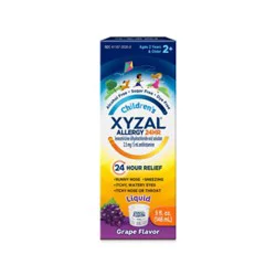 Children's Xyzal 24hr Allergy Relief Medicine Grape Liquid - 5 Fl. Oz.