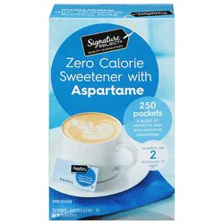 Signature Select Zero Calorie Sweetener With Aspartame - 250 Count