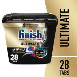 Finish Ultimate Dishwasher Detergent - 28 Count