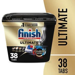Finish Ultimate Dishwasher Detergent - 38 Count