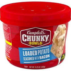 Campbell's Chunky Loaded Potato Seasoned With Bacon Soup - 15.25 Oz