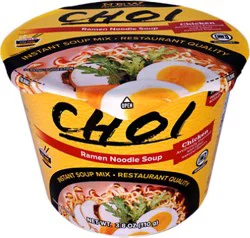 Choi Chicken Ramen Big Bowl - 3.8 Oz