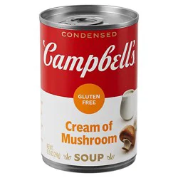 Campbell's Condensed Gluten Free Cream Of Mushroom Soup - 10.5 Oz