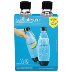 1l Dishwasher Safe Source Carb Bottle Black Twinpack - Each