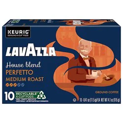 Lavazza Caps Perfetto Kcup Coffee Pods 10 Count - 4.056 Oz