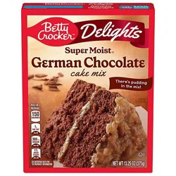 Betty Crocker Delights Supermoist French Vanilla Cake Mix - 13.25 Oz