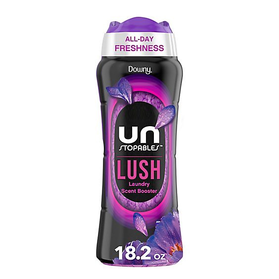 slide 1 of 1, Downy Unstopables Lush In Wash Scent Booster Beads - 18.2 Oz, 18.2 oz