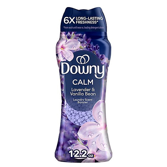 slide 1 of 1, Downy Infusions Calm Lavender And Vanilla Bean In Wash Scent Beads - 12.2 Oz, 12.2 oz