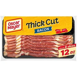 Oscar Mayer Naturally Hardwood Smoked Thick Cut Bacon - 12 Oz