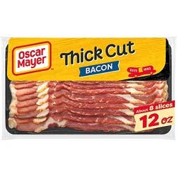 Oscar Mayer Naturally Hardwood Smoked Thick Cut Bacon - 12 Oz