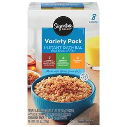 Signature Select Instant Oatmeal Variety Pack - 11.5 Oz