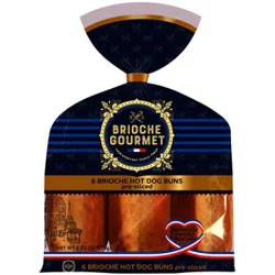 Butter Brioche Hot Dog Rolls - 9.5 Oz