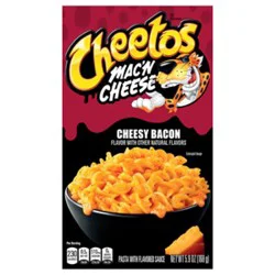 Cheetos Mac'n Cheese Pasta With Flavored Sauce Cheesy Bacon 5.9 Oz - 5.9 Oz
