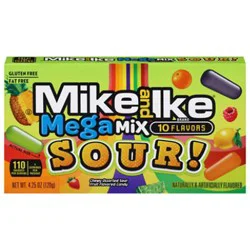 Mike & Ike Megamix Sours - 4.25 Oz