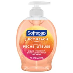 Softsoap Liquid Hand Wash Juicy Peach - 7.5 Fl. Oz.