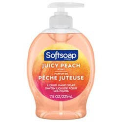 Softsoap Liquid Hand Wash Juicy Peach - 7.5 Fl. Oz.