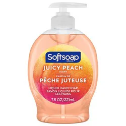 Softsoap Liquid Hand Wash Juicy Peach - 7.5 Fl. Oz.