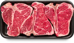Beef Loin T-Bone Steak Value Pack Imported - 3.00 Lb