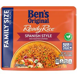 Bens Original Ready Rice Spanish Style Family Size Rice - 17.284o