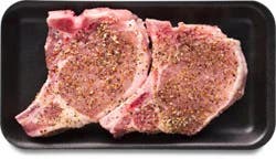 Bone In Lemon Pepper Seasoning Pork Chop - Lb
