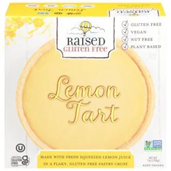 6 Inch Raised Gluten Free No Meringue Lemon Pie - 7 Oz