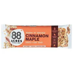 88 Acres Bar Seed Oats N Cinnamon - 1.6 Oz