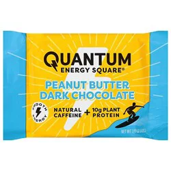 Quantum Energy Squares Peanut Butter Dark Chocolate Bar - 1.69 Oz