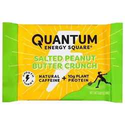 Quantum Energy Squares Salted Peanut Butter Crunch Bar - 1.69 Oz