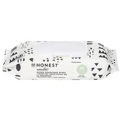 Honest Company Printed Pattern Wipes - 60 Count