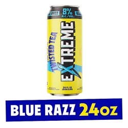Twisted Tea Extreme Blue Razz In Cans - 24 Fl. Oz.