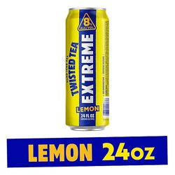 Twisted Tea Extreme Lemon In Cans - 24 Fl. Oz.