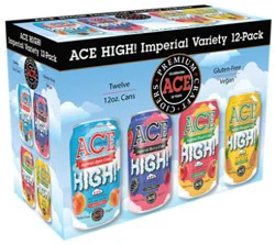Ace High Imperial Cider Variety, Can, 12pk 144 Fl Oz In Cans - 12-12fz