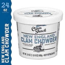Blount Clam Shack Gluten Free New England Clam Chowder Soup Cup - 24 Oz