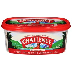 Challenge Spreadable Butter With Canola Oil, 24 Oz - 24 Oz