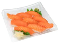 Zenshi Super Marina Plate Salmon* - 9 Count (Available After 11 Am)