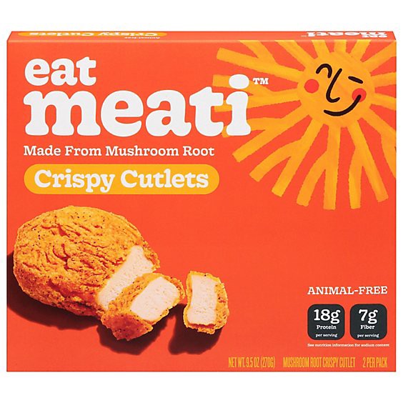 slide 1 of 1, Meati Cutlet Crispy 2pk - 9.5 Oz, 9.5 oz