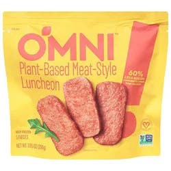 Omni Foods Pork Meatless Luncheon - 7.05 Oz