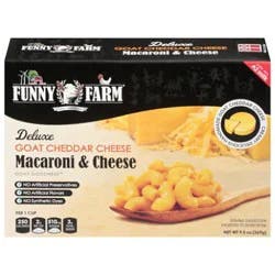 Funny Farm Entree Deluxe Goat Cheddar Mac And Cheese - 9.5 Oz